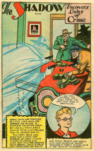 An interior page from "The Shadow Comics" Vol. 7, No. 7 (1947)