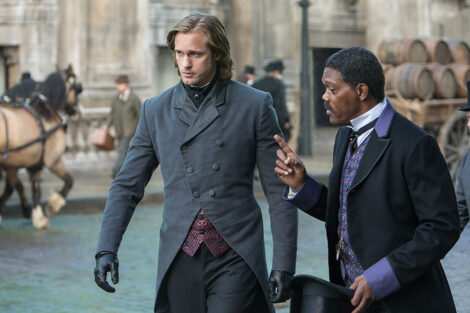 Alexander Skarsgård as John Clayton (Tarzan) and Samuel L. Jackson as George Washington Williams star in "The Legend of Tarzan."