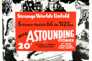 'Astounding Stories' poster